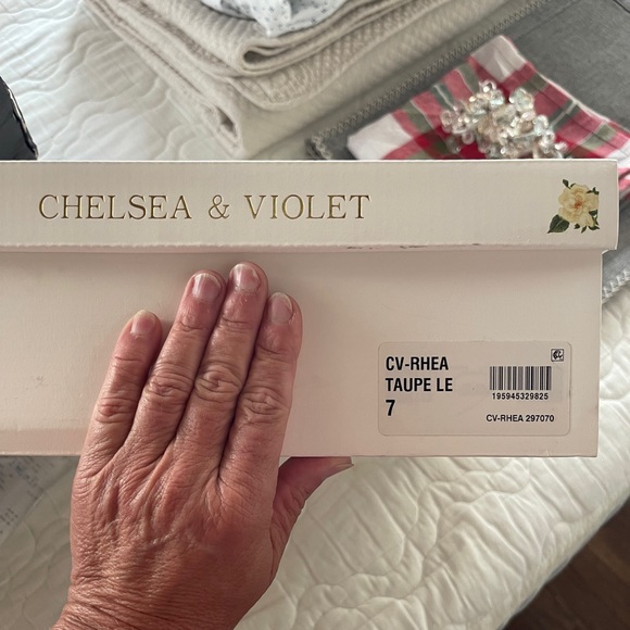 Chelsea & Violet Taupe Boots - Picture 2 of 5